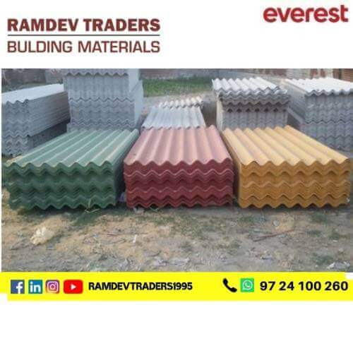 Everest Super Colored Cement Roofing Sheet