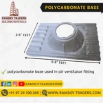 polycarbonate base plate