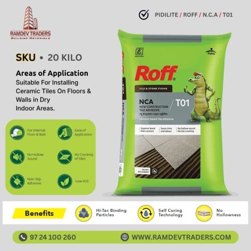Roff tile adhesive